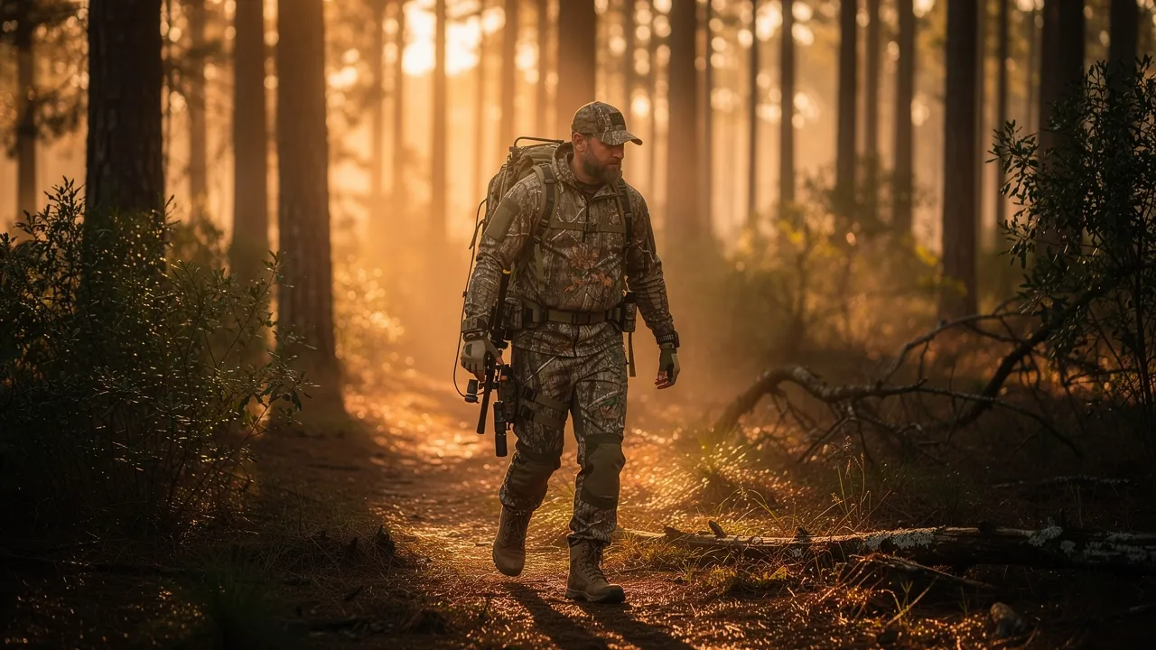 Hunting apparel at Irby Street